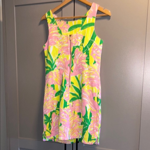 Lilly Pulitzer Sheath Mini Dress Sleeveless Resort Wear - Picture 3 of 8